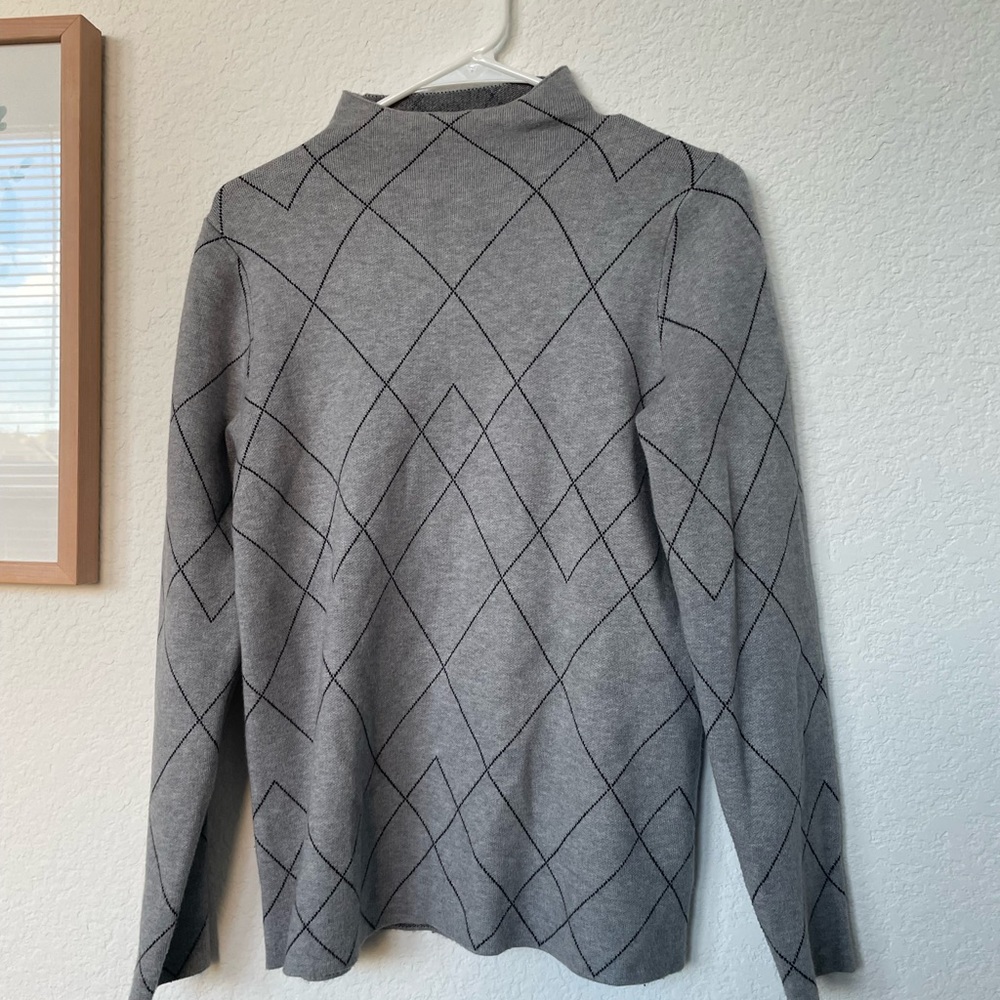 Mockneck sweater